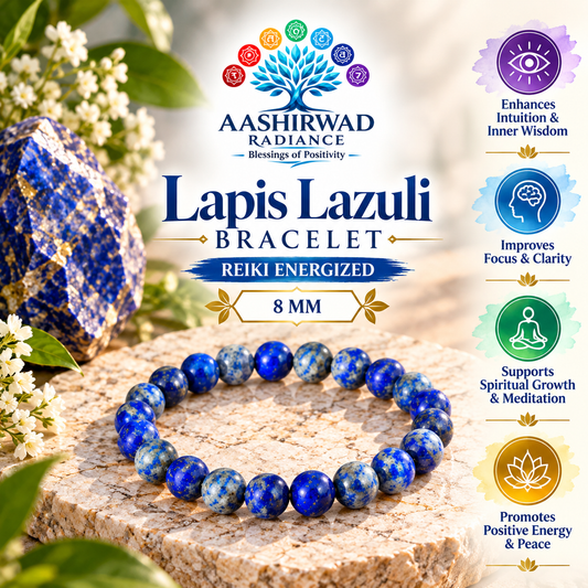 Lapis Lazuli Bracelet – Reiki Energized