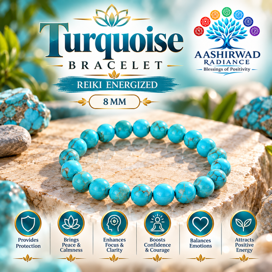 Turquoise Bracelet – Reiki Energized