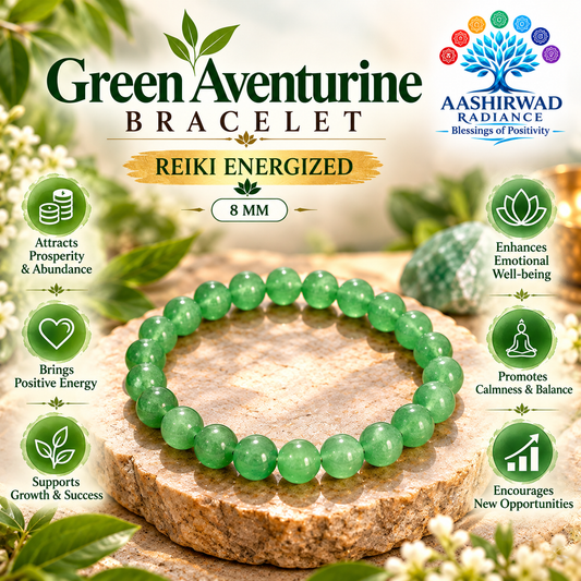 Green Aventurine Bracelet – Reiki Energized