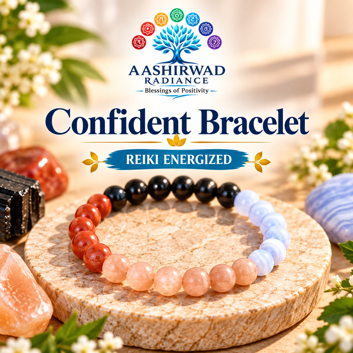 Confident Bracelet - Reiki Energized