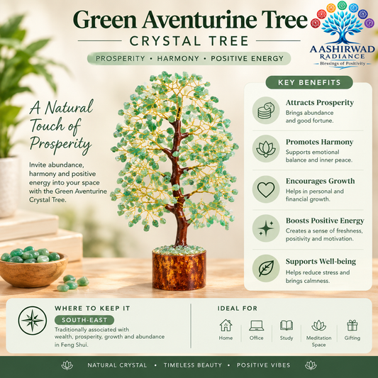Green Aventurine Tree - 300 Beads | Reiki Energized