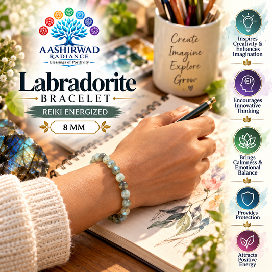 Labradorite Bracelet – Reiki Energized