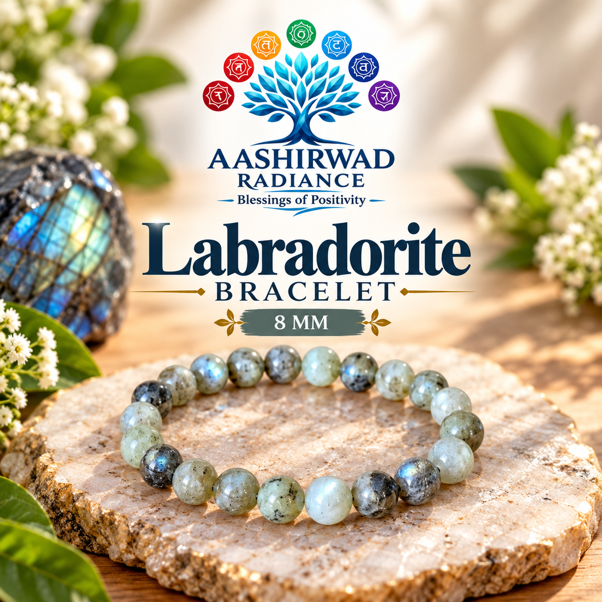 Labradorite Bracelet – Reiki Energized