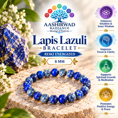 Lapis Lazuli Bracelet – Reiki Energized