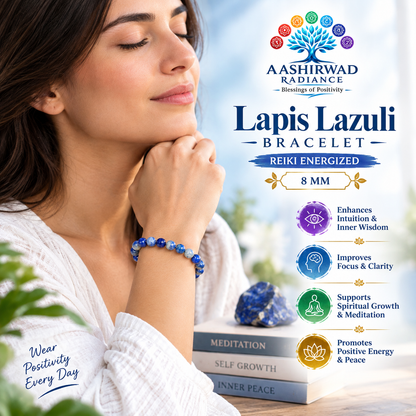 Lapis Lazuli Bracelet – Reiki Energized