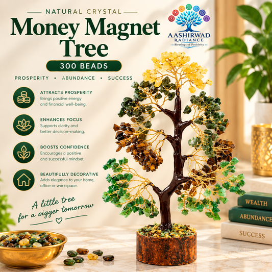 Money Magnet Tree - 300 Beads | Reiki Energized