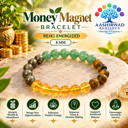 Money Magnet Bracelet – Reiki Energized