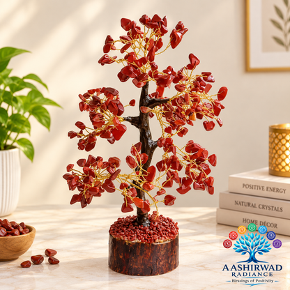 Red Jasper Tree – 300 Beads | Reiki Energized