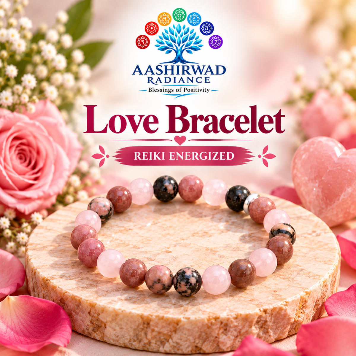 Love Bracelet – Reiki Energized