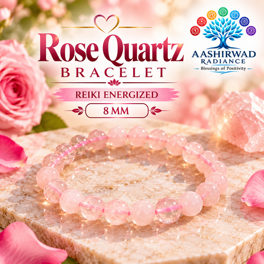 Rose Quartz Bracelet – Reiki Energized