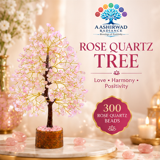 Rose Quartz Tree - 300 Beads | Reiki Energized