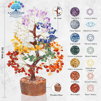 Seven Chakra Tree - 300 Beads | Reiki Energized