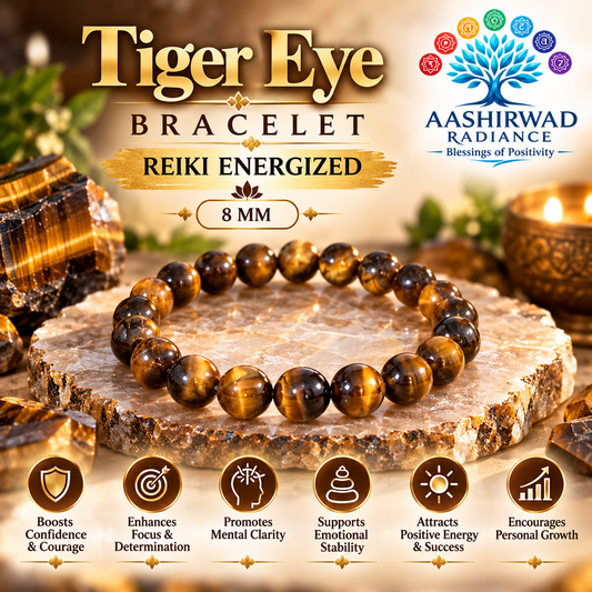 Tiger Eye Bracelet – Reiki Energized