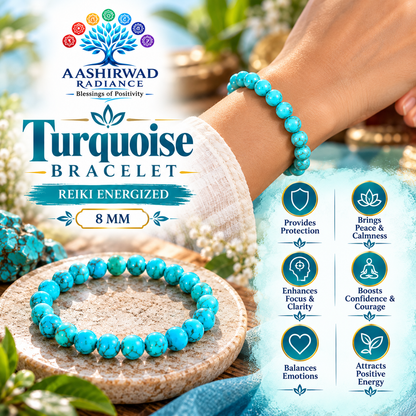 Turquoise Bracelet – Reiki Energized